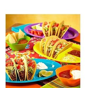 Taco Fiesta plates